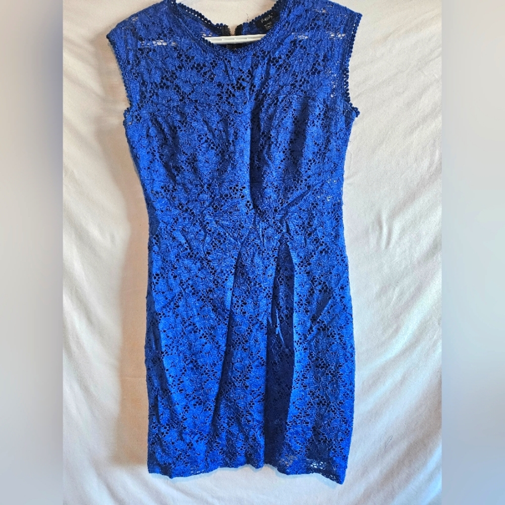 Rhapsody womens lace dress